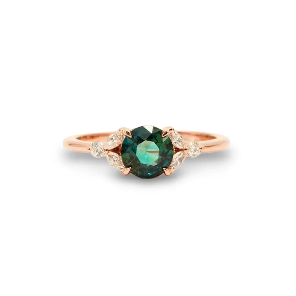 Teal Sapphire Love Story